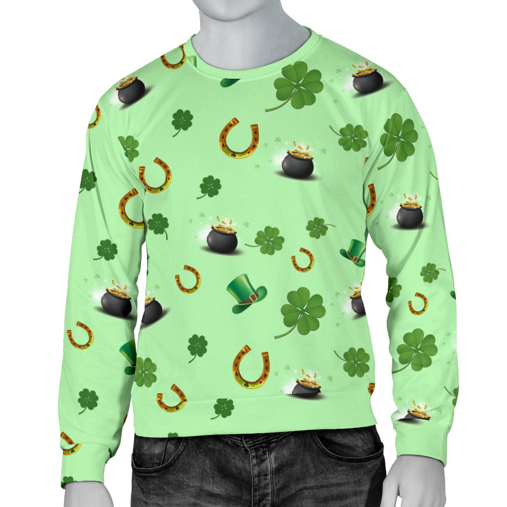 Sweater - Men's St Patrick's Day All Over - GiddyGoatStore