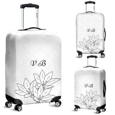 Luggage Cover ~ Initials - GiddyGoatStore