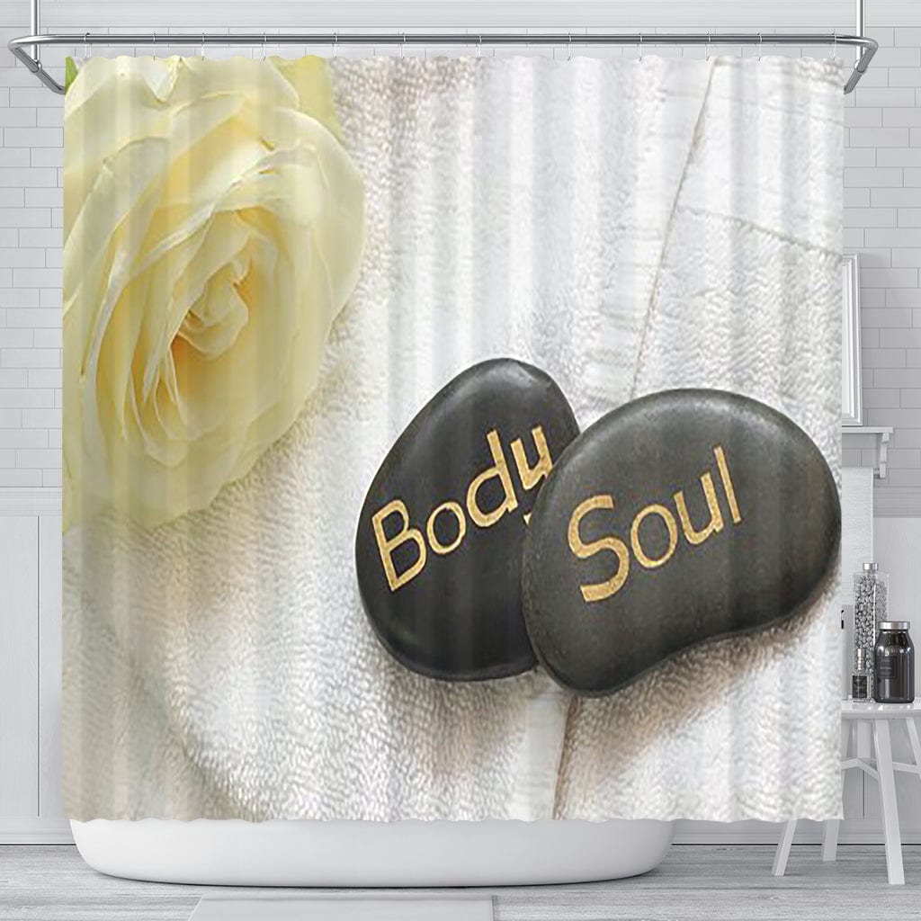 Shower Curtain ~ Relaxation - GiddyGoatStore