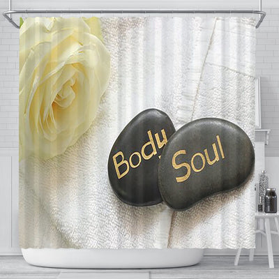 Shower Curtain ~ Relaxation - GiddyGoatStore