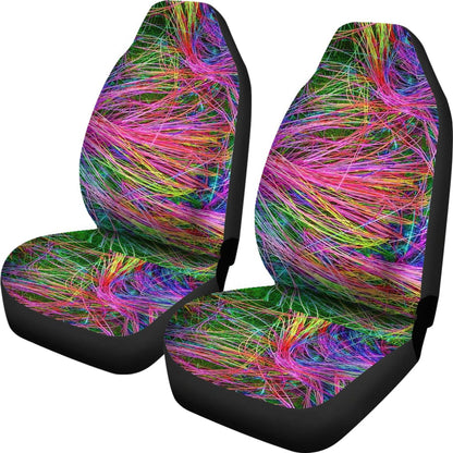 Seat Covers - Abstract Neon