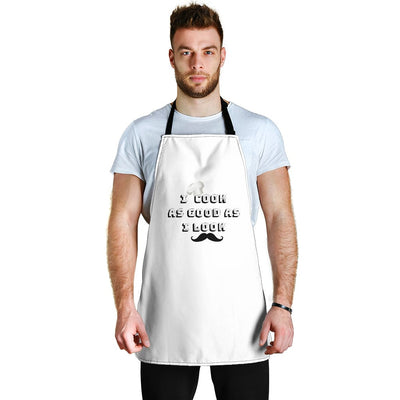 Men's Apron - I Cook As Good As I Look - GiddyGoatStore
