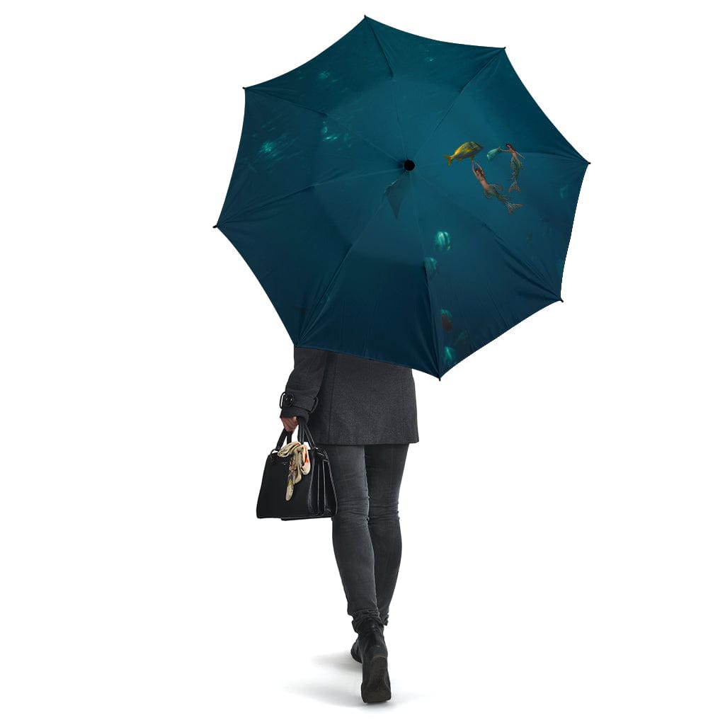 Umbrella - Mermaids - GiddyGoatStore