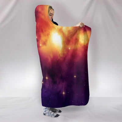 Hooded Blanket - Galaxy - GiddyGoatStore