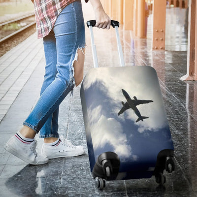 Luggage Cover ~ Plane - GiddyGoatStore