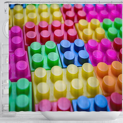Shower Curtain ~ Lego - GiddyGoatStore