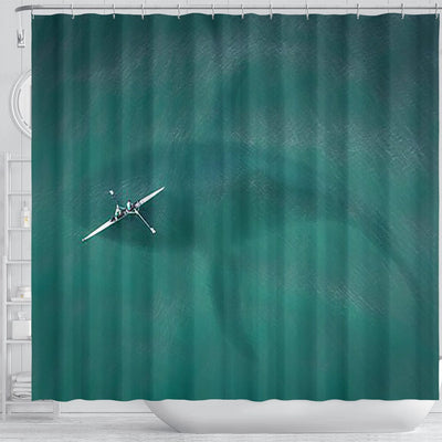 Shower Curtain ~ Kayak - GiddyGoatStore