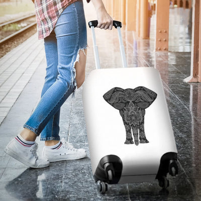 Luggage Cover ~ Elephant - GiddyGoatStore