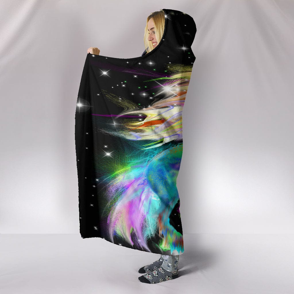 Hooded Blanket - Unicorn / Galaxy