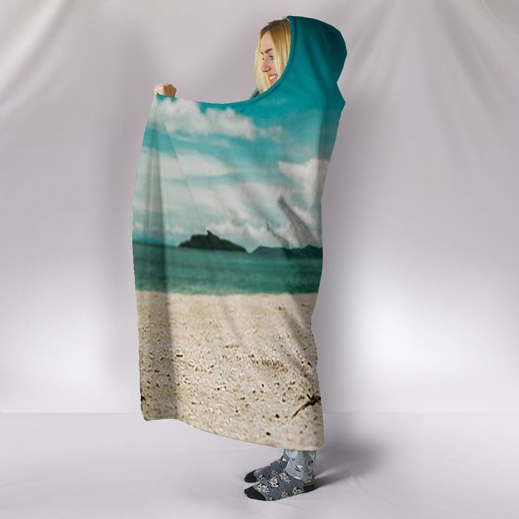 Hooded Blanket ~ Beach