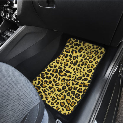 Car Floor Mats - Leopard