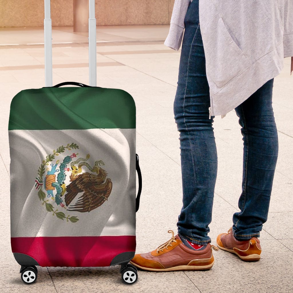 Luggage Cover ~ Mexican Flag - GiddyGoatStore