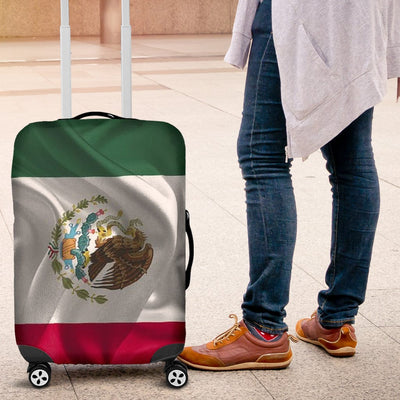 Luggage Cover ~ Mexican Flag - GiddyGoatStore