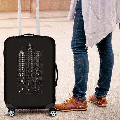 Luggage Cover ~ City Skyline - GiddyGoatStore