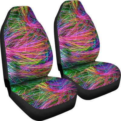 Seat Covers - Abstract Neon - GiddyGoatStore
