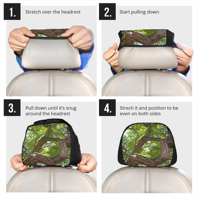Headrest Cover - Old Growth - GiddyGoatStore