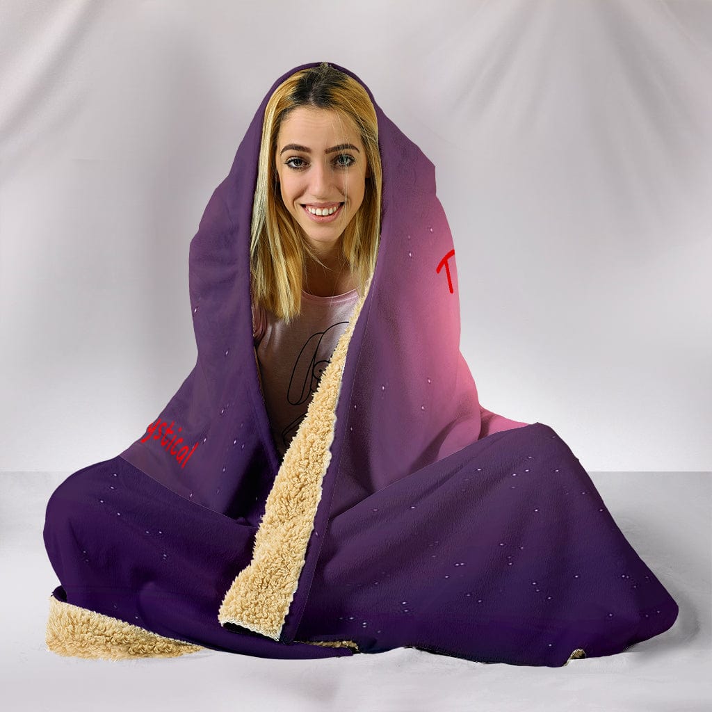 Hooded Blanket - Unicorn - GiddyGoatStore