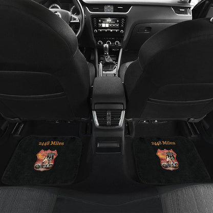 Car Floor Mats - Route 66