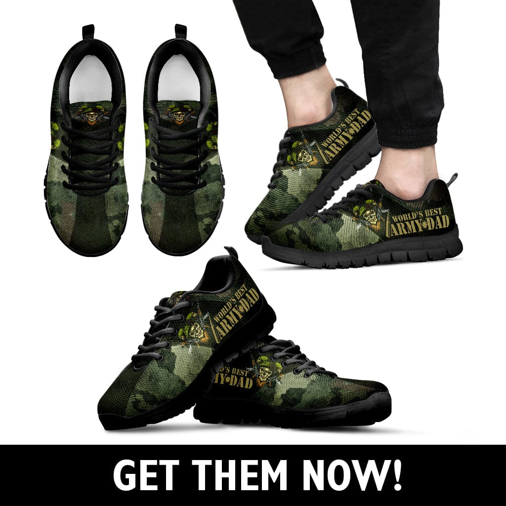 Men's Sneakers - Army Dad Sneakers