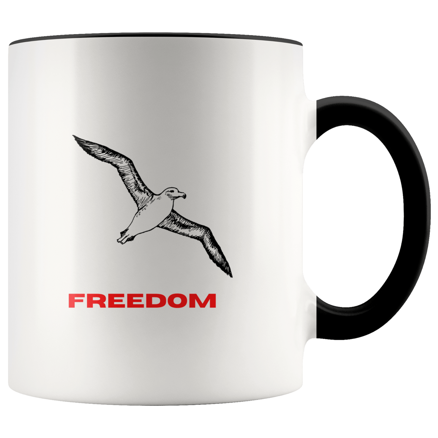 Mug - Albatross Freedom - GiddyGoatStore