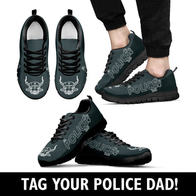 Men's Sneakers - Police Officer Dad Sneakers - GiddyGoatStore