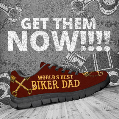 Men's Sneakers - Biker Dad Sneakers - GiddyGoatStore